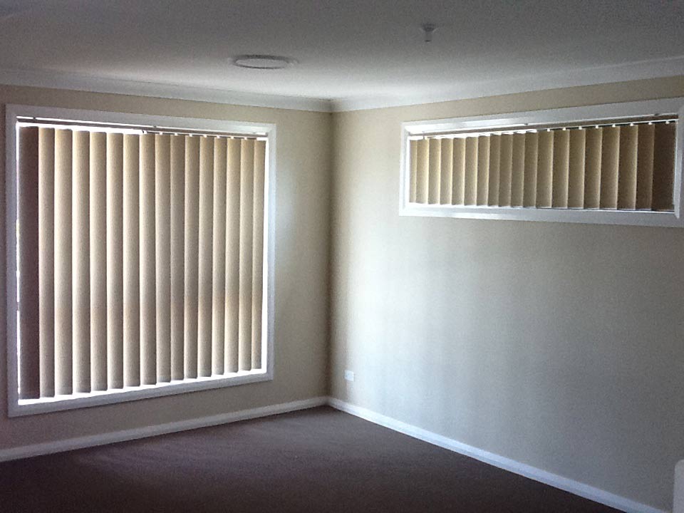 Vertical blinds colour range